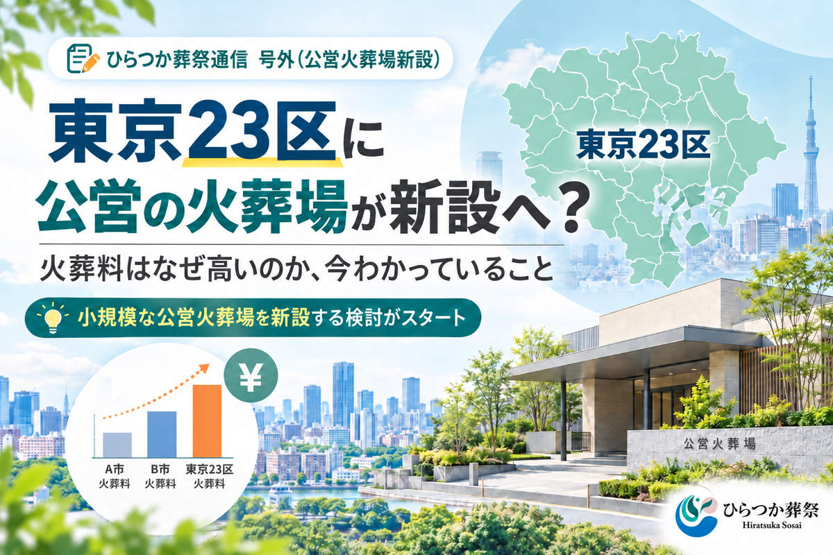 東京23区に公営の火葬場が新設へ？　火葬料はなぜ高いのか、今わかっていること。小規模な公営火葬場の新設検討がスタート